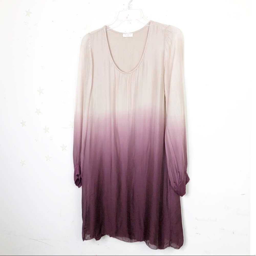 SUZY D London dip dye mini dress - Picture 3 of 7